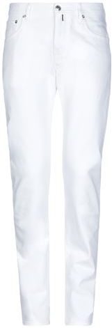 Uomo Pantaloni jeans Bianco 30 98% Cotone 2% Elastan