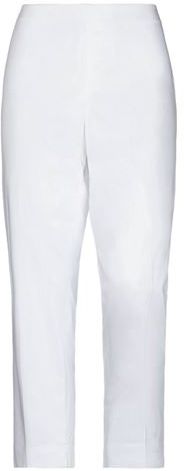 Donna Pantalone Bianco XS 97% Cotone 3% Elastan