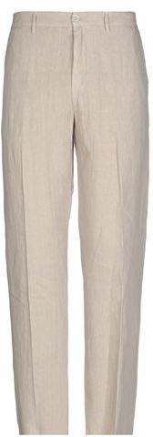 Uomo Pantalone Beige 46 100% Lino