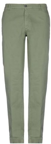Uomo Pantalone Verde militare 44 98% Cotone 2% Elastan