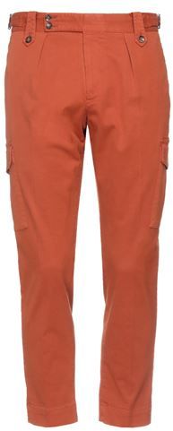 Uomo Pantalone Arancione 46 98% Cotone 2% Elastan