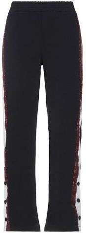 Donna Pantalone Nero XS 95% Cotone 5% Elastan Polietilene