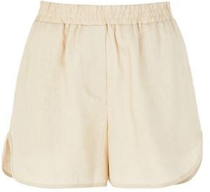 Donna Shorts e bermuda Beige 42 100% Lino