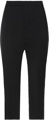 Donna Pantalone Nero 40 53% Lana Vergine 47% Viscosa Acetato Poliammide