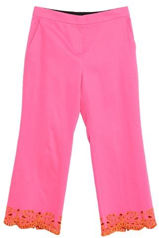 Donna Pantalone Fucsia 40 97% Cotone 3% Elastan