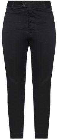 Donna Pantalone Nero 42 97% Cotone 3% Elastan