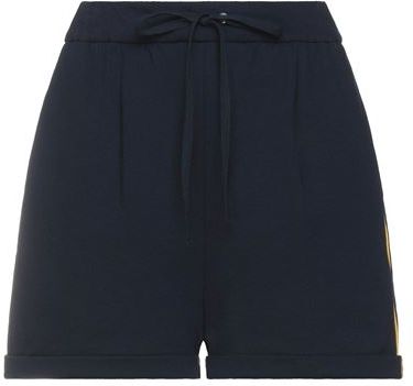 Donna Shorts e bermuda Blu scuro S 100% Cotone