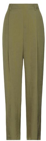 Donna Pantalone Verde militare S 100% Triacetato