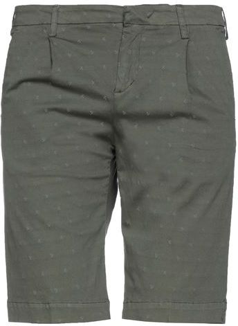 Uomo Shorts e bermuda Verde militare 30 96% Cotone 2% Poliestere 2% Elastan