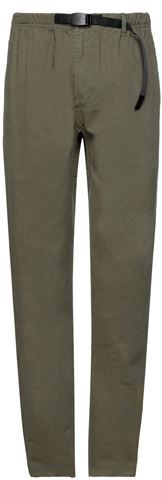 Uomo Pantalone Verde militare S 100% Cotone