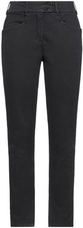 Donna Pantalone Nero 38 98% Cotone 2% Elastan