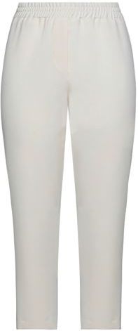 Donna Pantalone Avorio 44 77% Poliestere 17% Viscosa 6% Elastan