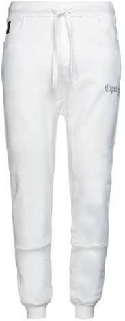 Uomo Pantalone Bianco S 100% Cotone