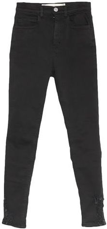 Donna Pantaloni jeans Nero 25 85% Cotone 10% Poliestere 5% Elastan