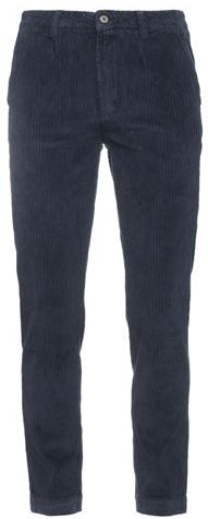 Uomo Pantalone Blu scuro 44 98% Cotone 2% Elastan