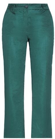 Donna Pantalone Verde 44 62% Cotone 35% Viscosa 3% Elastan