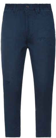 Uomo Pantalone Blu scuro 46 100% Cotone