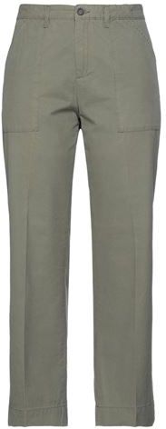Donna Pantalone Verde militare 38 100% Cotone