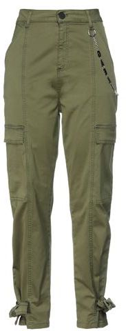 Donna Pantalone Verde militare 28 98% Cotone 2% Elastan