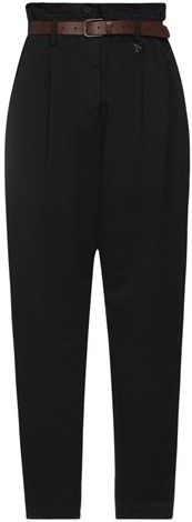 Donna Pantalone Nero XS 97% Cotone 3% Elastan