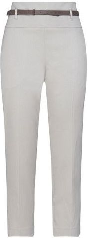 Donna Pantalone Grigio chiaro 42 96% Cotone 2% Poliestere 2% Elastan