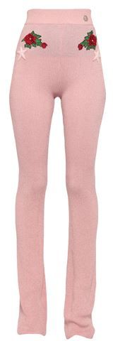 Donna Pantalone Rosa S 95% Viscosa 5% Poliestere