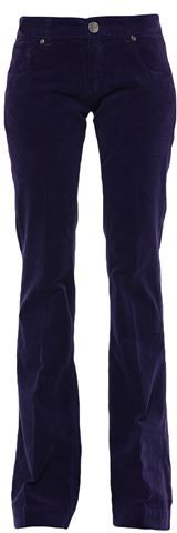 Donna Pantalone Viola 26 96% Cotone 4% Elastan