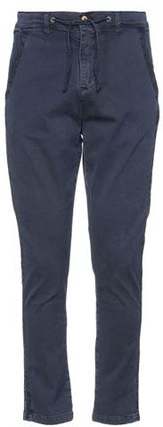 Uomo Pantalone Blu scuro 44 97% Cotone 3% Elastan