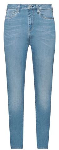 Donna Pantaloni jeans Blu 25W-30L 92% Cotone 6% Poliestere 2% Elastan