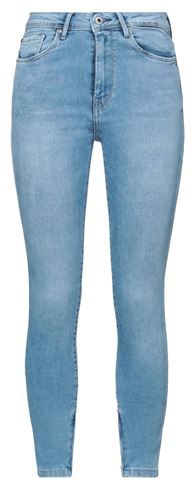 Donna Pantaloni jeans Blu 24W-28L 92% Cotone 6% Poliestere 2% Elastan