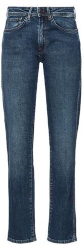 Donna Pantaloni jeans Blu 24W-32L 92% Cotone 6% Poliestere 2% Elastan