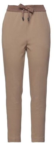 Donna Pantalone Cammello XS 71% Viscosa 24% Poliammide 5% Elastan