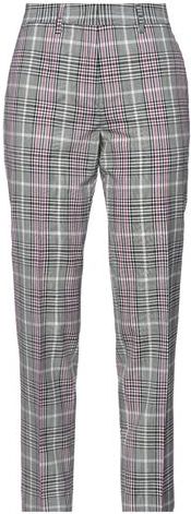 Donna Pantalone Grigio 40 100% Lana