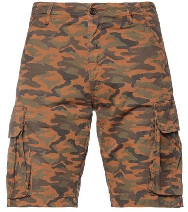 Uomo Shorts e bermuda Arancione 48 97% Cotone 3% Elastan