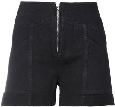 Donna Shorts e bermuda Nero 40 100% Cotone