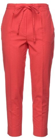 Donna Pantalone Rosso 40 100% Cotone
