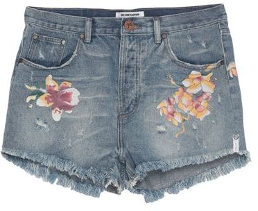 Donna Shorts jeans Blu 27 100% Cotone