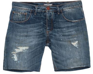 Uomo Shorts jeans Blu 30 100% Cotone