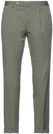 Uomo Pantalone Verde militare 46 98% Cotone 2% Elastan