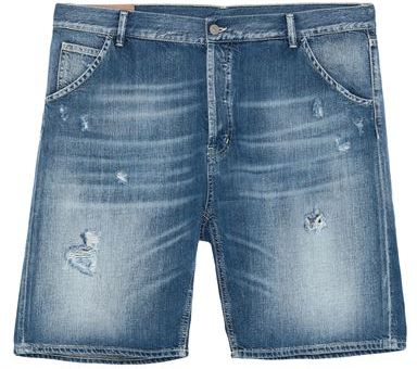 Uomo Shorts jeans Blu 30 100% Cotone