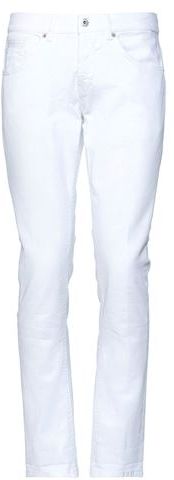 Uomo Pantaloni jeans Bianco 30 98% Cotone 2% Elastan