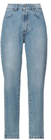 Donna Pantaloni jeans Blu S 100% Cotone