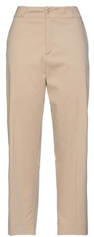 Donna Pantalone Beige 46 97% Cotone 3% Elastan