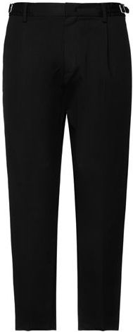 Uomo Pantalone Nero 44 97% Cotone 3% Elastan