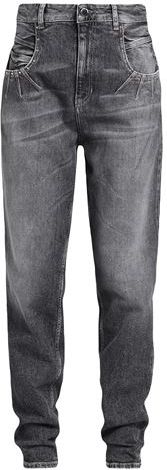 Donna Pantaloni jeans Grigio 26 99% Cotone 1% Elastan