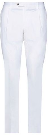 Uomo Pantalone Bianco 54 98% Cotone 2% Elastan