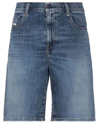 Uomo Shorts jeans Blu 32 98% Cotone 2% Elastan