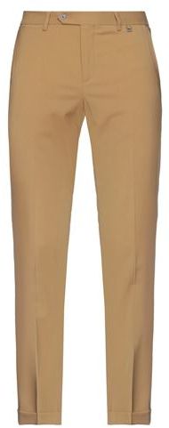 Uomo Pantalone Cammello 48 99% Lana Vergine 1% Elastan