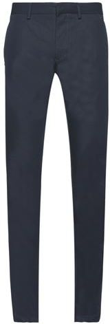 Uomo Pantalone Blu scuro 44 100% Cotone