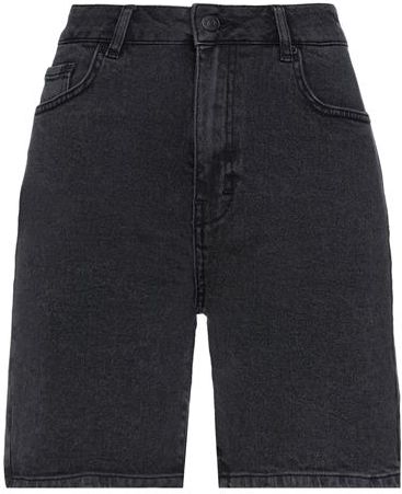 Donna Shorts jeans Antracite 26 99% Cotone 1% Elastan